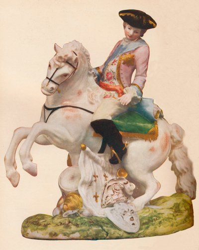 الرقم الخزفي فوكسهول ، ربما يمثل فرديناند ، دوق برونزويك ، c1755-60. بواسطة غير معروف