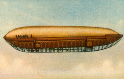 المنطاد Veeh I ، 1912 ، 1932. بواسطة غير معروف
