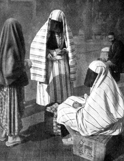 نساء محجبات ، سراييفو ، البوسنة ، 1936 بواسطة غير معروف