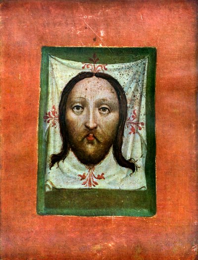 Vera Icon ، اللوحة الخلفية لمادونا فيينا ، c1470 1955 بواسطة غير معروف