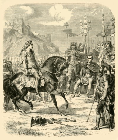 Vercingetorix قبل قيصر ، 1890. بواسطة غير معروف