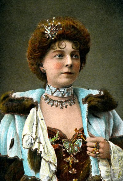 فيستا تيلي 1864-1952 ، فنانة قاعة الموسيقى الإنجليزية ، أوائل القرن العشرين بواسطة غير معروف