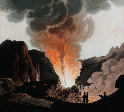ثوران فيزوف ، إيطاليا ، c1815 بواسطة غير معروف