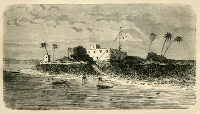 منظر عند مصب Hooghly ، 1890. بواسطة غير معروف