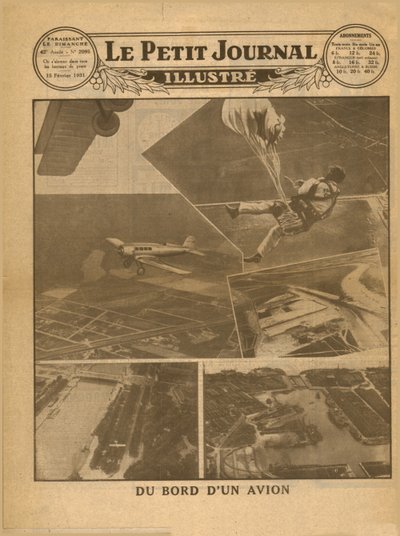 منظر من على متن طائرة ، 1931. بواسطة غير معروف