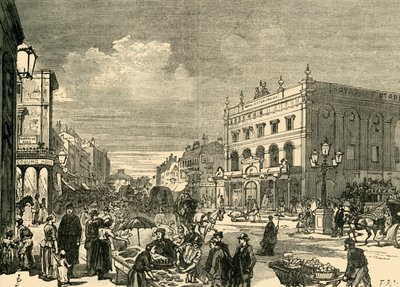 منظر في القص الجديد 1878. بواسطة غير معروف