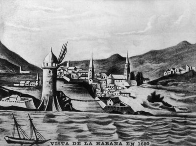 منظر هافانا ، 1680 ، 1920s بواسطة غير معروف