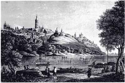 منظر لكييف ، 1835 بواسطة غير معروف