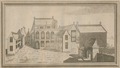 منظر لمينستر لوفيل بريوري في مقاطعة أكسفورد ، 1784 بواسطة غير معروف