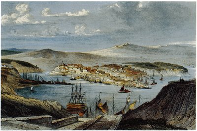 منظر سيفاستوبول ، ج. 1850 بواسطة غير معروف