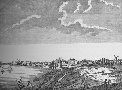 منظر لـ Wandsworth ، Surrey ، c1780 ، 1912 بواسطة غير معروف