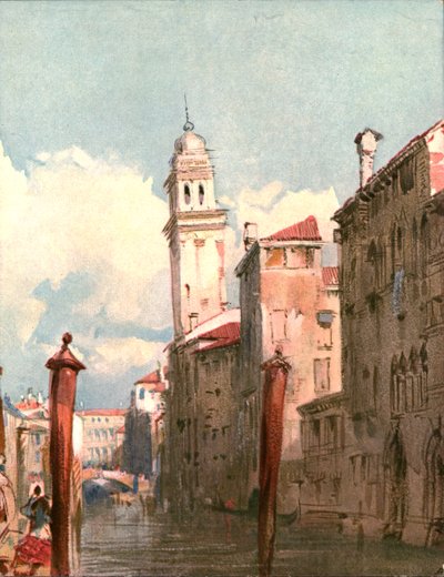 منظر على القناة ، c1826 ، c1900. بواسطة غير معروف
