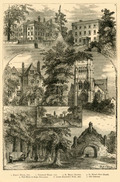 المشاهدات في ستوك نوينغاتون ، c1876. بواسطة غير معروف
