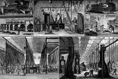 مشاهد في مصنع الأسلحة الصغيرة الملكي ، إنفيلد ، c1880 بواسطة غير معروف