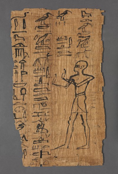 صورة صغيرة من كتاب موتى باكنموت ، 1000-900 قبل الميلاد. بواسطة غير معروف