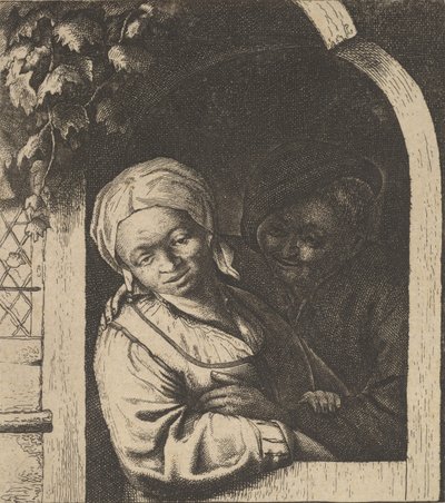 فتاة القرية ، 1610-85. بواسطة غير معروف