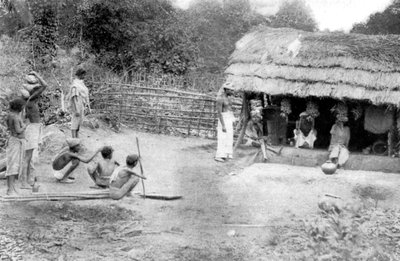 قرية منبوذة للتسوق في جنوب الهند ، 1926 بواسطة غير معروف