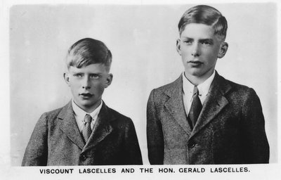 Viscount Lascelles و Hon Gerald Lascelles ، 1937 بواسطة غير معروف