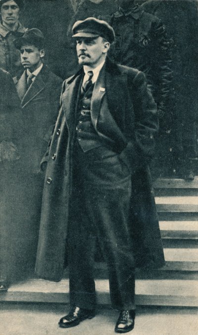 فلاديمير إيليتش لينين ، الزعيم البلشفي الروسي ، موسكو ، روسيا ، 1 مايو 1919 بواسطة غير معروف