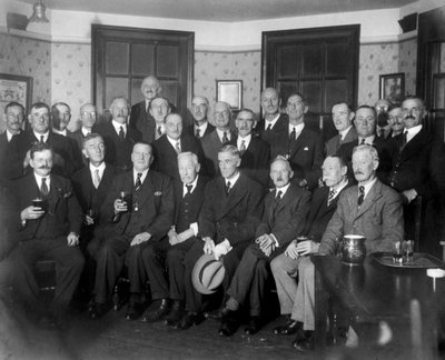 قدامى المحاربين في الحرب العالمية الأولى من سوربيتون ، 1934 بواسطة غير معروف