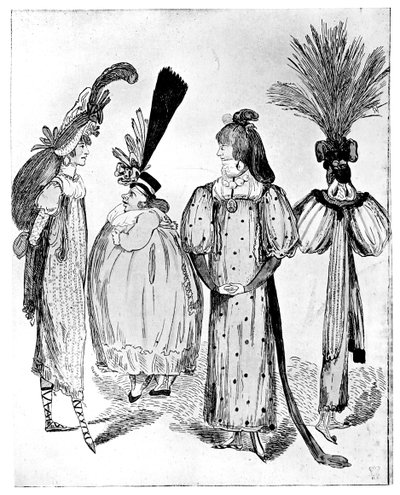 الفساتين واجونرز أو لا الهيئة من 1795 ، 1795 بواسطة غير معروف