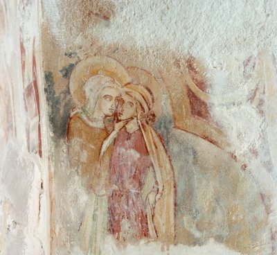 لوحة جدارية ، برج أجريكولا ، قلعة تشيستر ، شيشاير ، c1220 بواسطة غير معروف