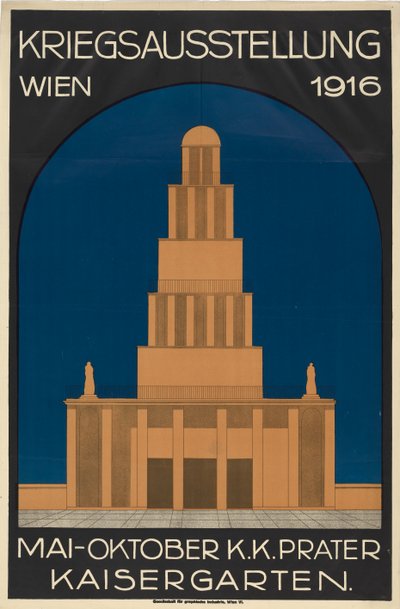 معرض الحرب فيينا 1916 ، 1916. بواسطة غير معروف