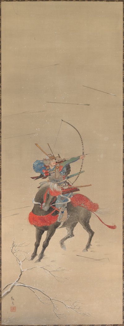 شنت المحارب على الحصان ، 1700s-1800s. بواسطة غير معروف