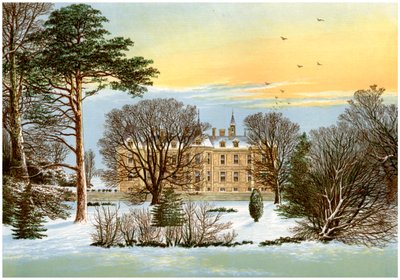 Warter Priory ، بالقرب من Pocklington ، يوركشاير ، منزل عائلة ويلسون ، c1880 بواسطة غير معروف