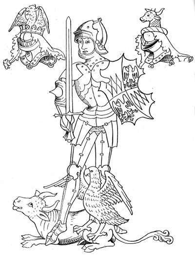 Warwick the Kingmaker ، النبيل والجندي الإنجليزي في القرن الخامس عشر ، 1893 بواسطة غير معروف
