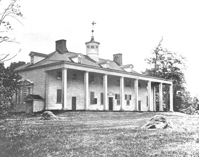 Washingtons Home، Mount Vernon، Virginia، USA، c1900. بواسطة غير معروف