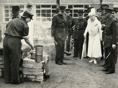 مشاهدة الفتيات ATS في العمل ... مدرسة الجيش للطهي في ألدرشوت ، c1941 ، 1951. بواسطة غير معروف