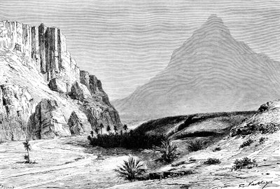 Web El-Halluf, near Figuig, Morocco, 1895 بواسطة غير معروف