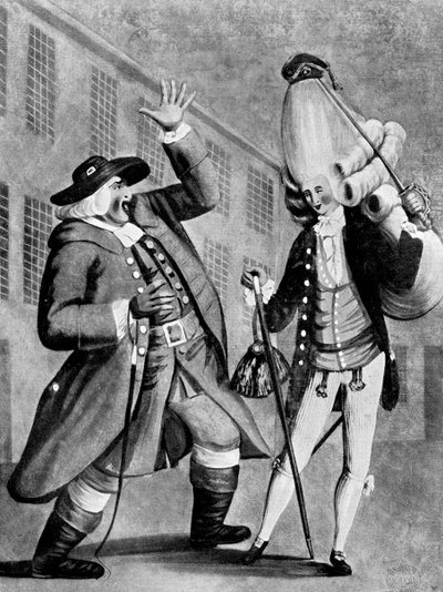 يوم جيد! هل هذا ابني توم !، 1770 بواسطة غير معروف