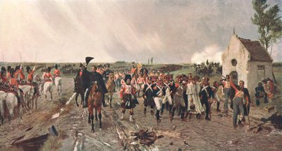 Wellingtons March من Quatre Bras إلى Waterloo ، 1815 ، c1878 ، c1902. بواسطة غير معروف