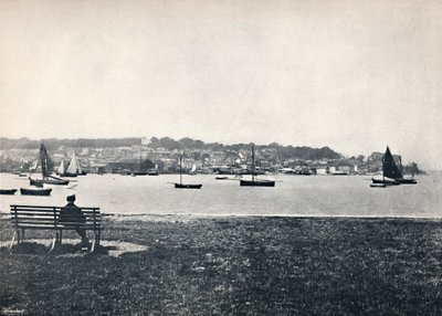 غرب كاوز - منظر من شرق كاوز ، 1895 بواسطة غير معروف