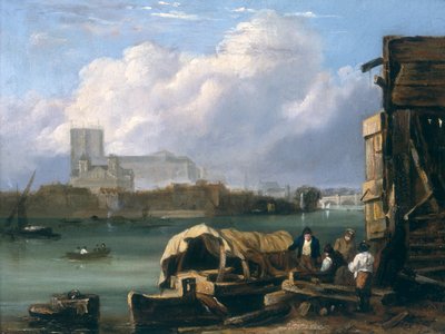 "وستمنستر من لامبيث" ، بعد عام 1827 بواسطة غير معروف