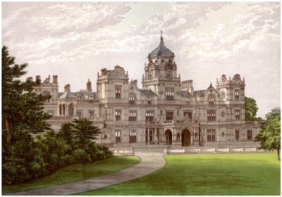بيت Westonbirt ، Gloucestershire ، موطن عائلة Holford ، c1880 بواسطة غير معروف