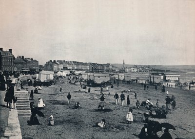 Weymouth - منظر عام للمدينة والشاطئ ، 1895 بواسطة غير معروف
