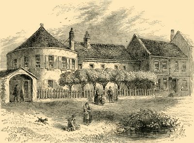 البيت الأبيض القناة حوالي عام 1820 ، c1872. بواسطة غير معروف