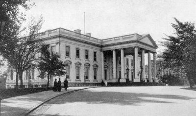 البيت الأبيض ، واشنطن ، الولايات المتحدة ، 1901 بواسطة غير معروف
