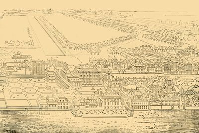 وايتهول ، من النهر ، 1881. بواسطة غير معروف