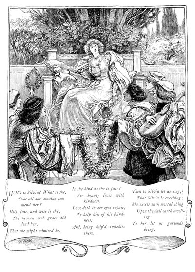 من هي سيلفيا ، 1895 بواسطة غير معروف