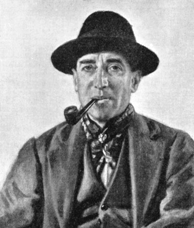 وليام هنري ديفيز 1871-1940 ، شاعر وكاتب ويلز ، أوائل القرن العشرين. بواسطة غير معروف