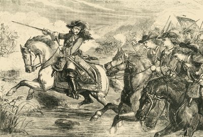 وليام الثالث. في معركة بوين ، 1690 ، 1890. بواسطة غير معروف