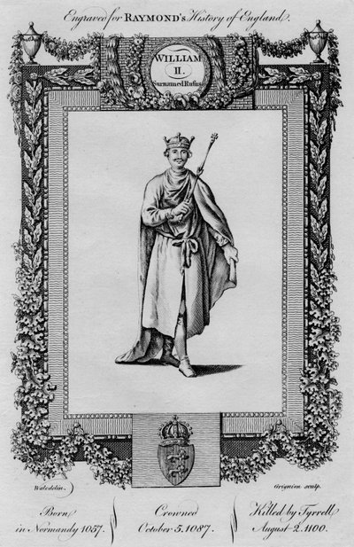 وليام الثاني. لقبه روفوس ، c1787 بواسطة غير معروف