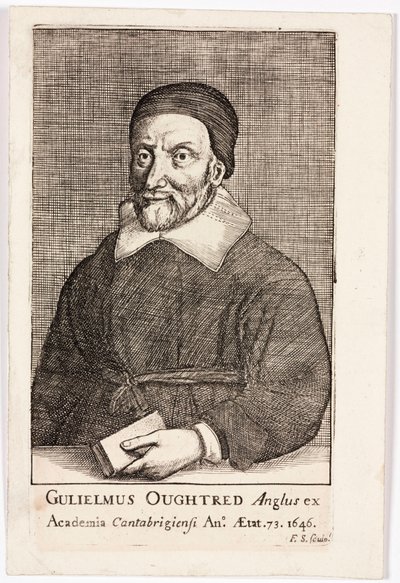 William Oughtred ، عالم رياضيات إنجليزي بواسطة غير معروف