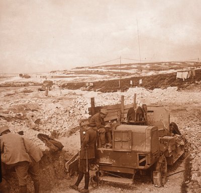 ونش لبالون وابيل ، جينيكورت ، شمال فرنسا ، c1914-c1918 بواسطة غير معروف