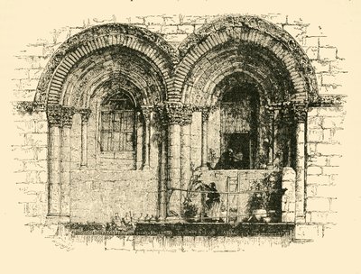 نوافذ كنيسة القيامة ، القدس ، 1890. بواسطة غير معروف