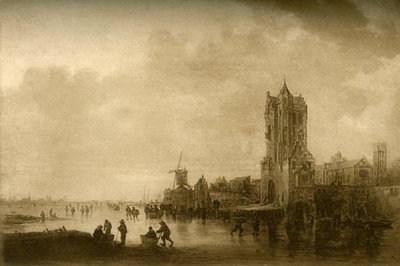 الشتاء على الجليد ، 1645 ، 1908. بواسطة غير معروف